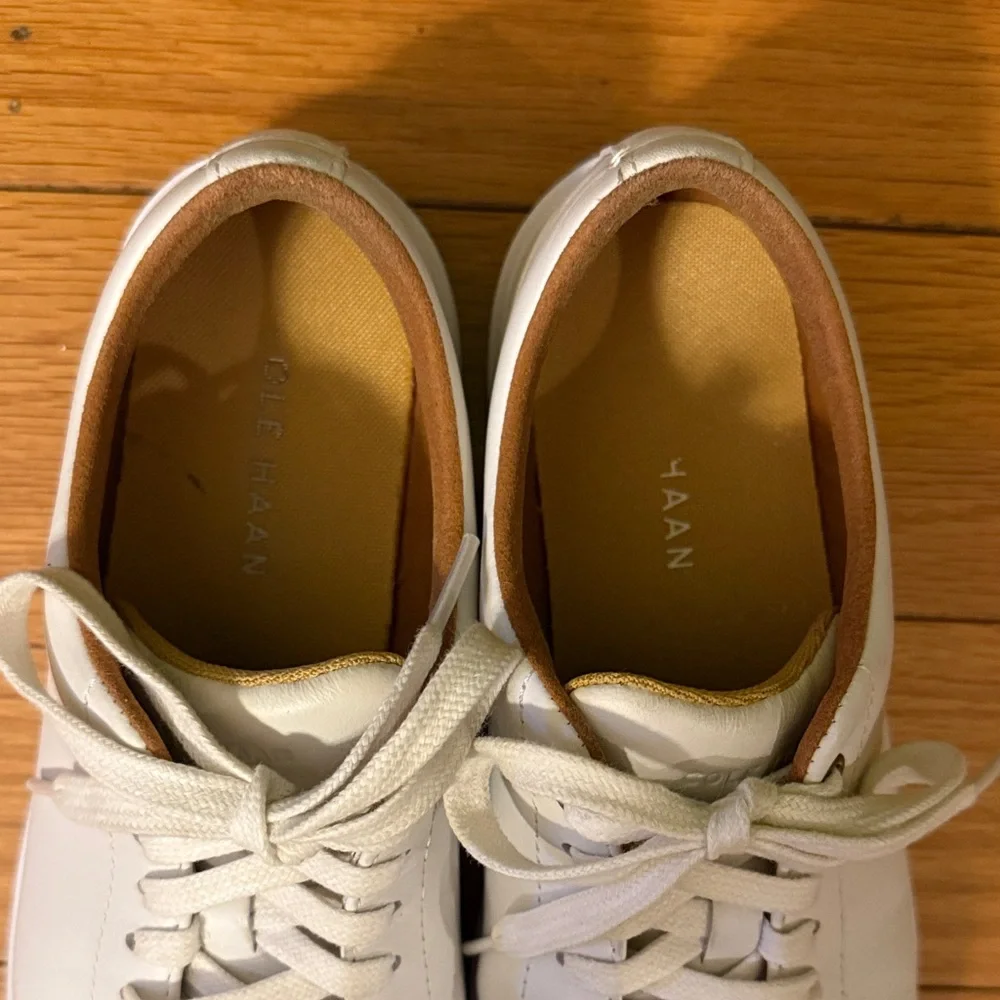 Cole Haan Grand Øs White Sneakers - Picture 10 of 12